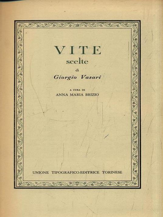 Vite scelte - Giorgio Vasari - 2