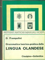 Grammatica teorico pratica della lingua olandese