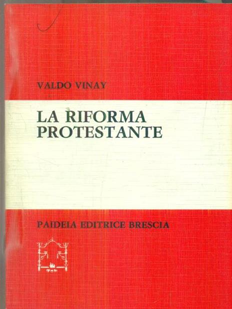 La riforma protestante - Valdo Vinay - copertina