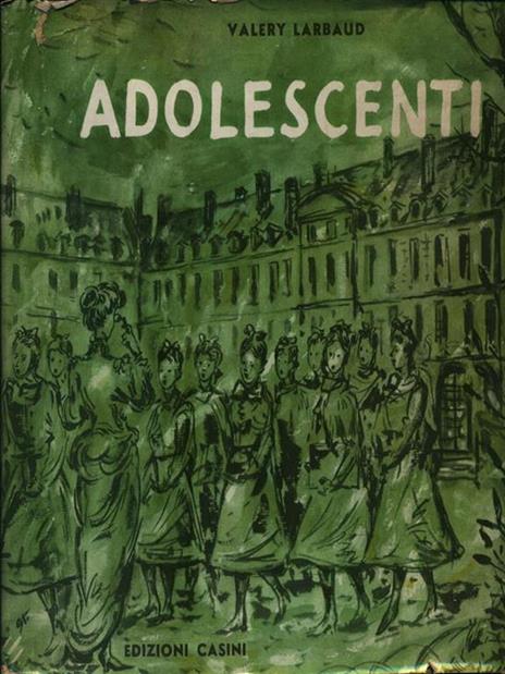 Adolescenti - Valéry Larbaud - copertina