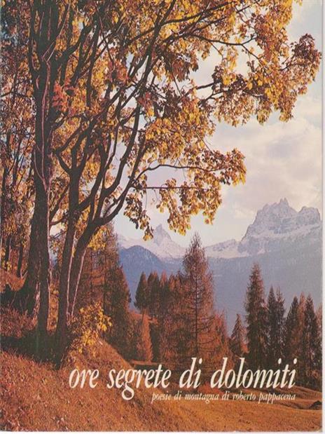 Ore segrete di dolomiti - Roberto Pappacena - copertina