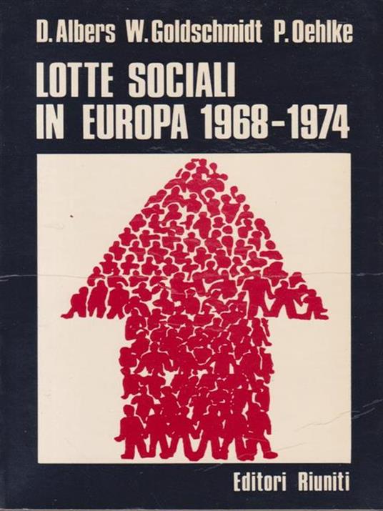 Lotte sociali in Europa 1968-1974 - Detlev Albers - copertina