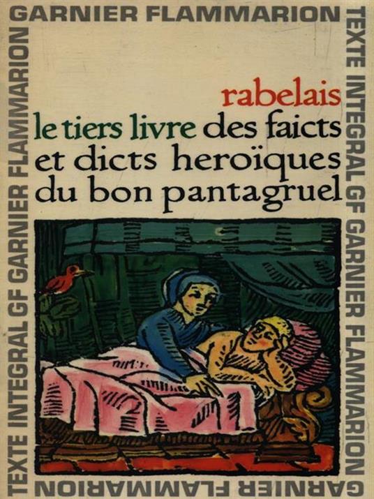 Le tiers livre - François Rabelais - copertina