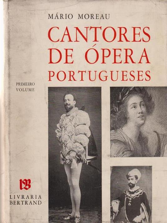 Cantores de opera portugueses vol I - Maurice Moreau - copertina