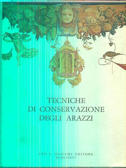 Tecniche di conservazione degli arazzi - copertina