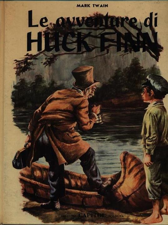 Le avventure di Huck Finn - Mark Twain - copertina