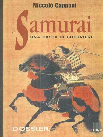 Samurai - Niccolò Capponi - copertina