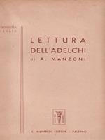   Lettura dell'Adelchi di A. Manzoni