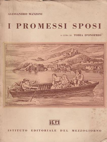 I promessi sposi. Con dedica autore - Tobia D'Onofrio - copertina