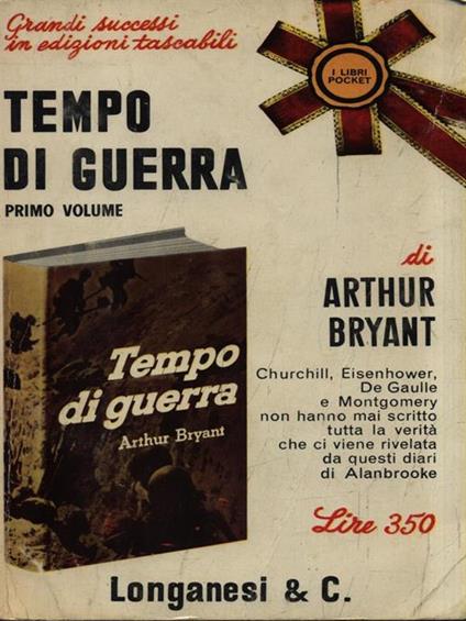   Tempo di guerra. Volume 1 - Arthur Bryant - copertina