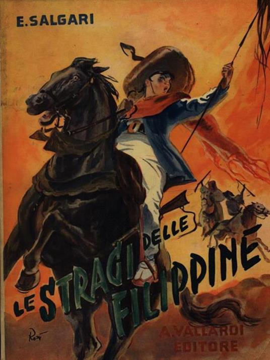 Le stragi delle Filippine - Emilio Salgari - copertina