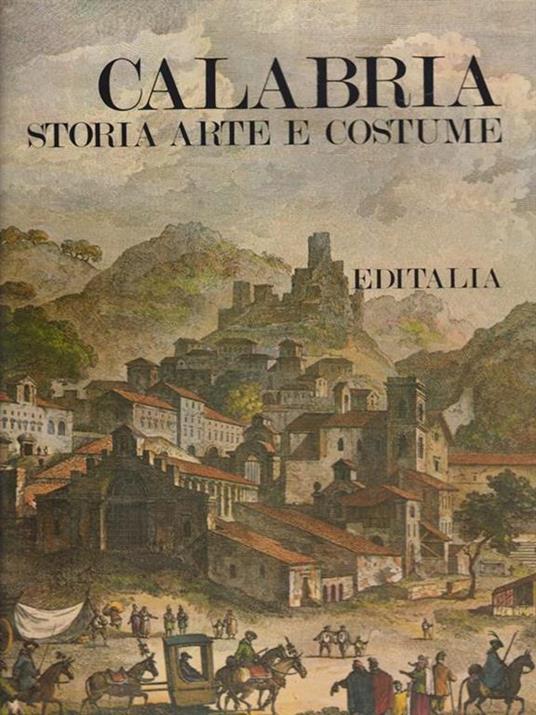 Calabria arte storia e costume - copertina