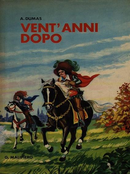   Vent'anni dopo - Alexandre Dumas - copertina