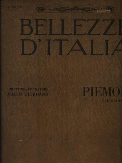   Bellezze d'Italia. Piemonte - copertina
