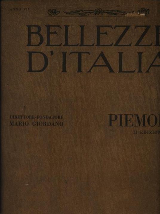   Bellezze d'Italia. Piemonte - copertina