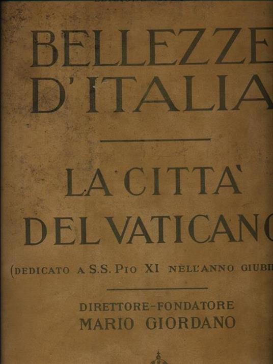   Bellezze d'Italia. La città del Vaticano - copertina