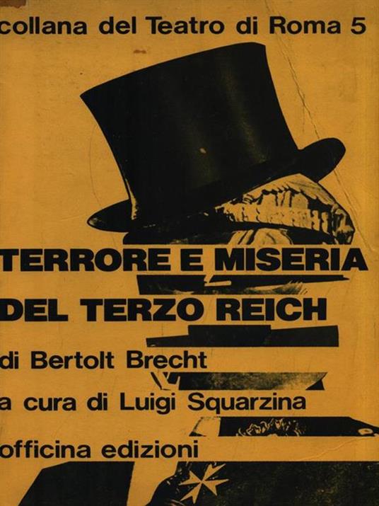   Terrore e miseria del terzo reich - Bertolt Brecht - copertina