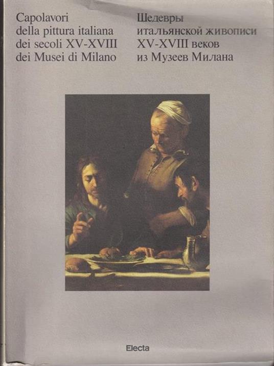   Capolavori dei musei milanesi all'Ermitage. Catalogo - copertina