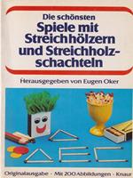   Spiele mit Streichholzern und Streichholz-schachteln