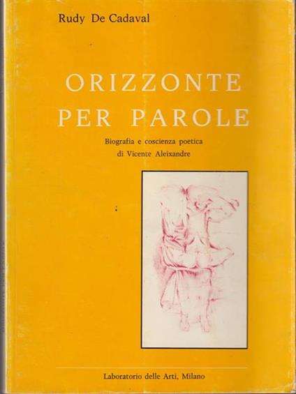 Orizzonte per parole - Rudy De Cadaval - copertina