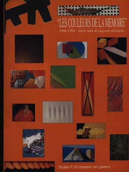 Les coleurs de la memoire - Carlo Franza - copertina