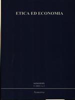 Etica ed economia V/2003/1 e 2
