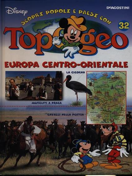 Topogeo 32 Europa centro-orientale - copertina