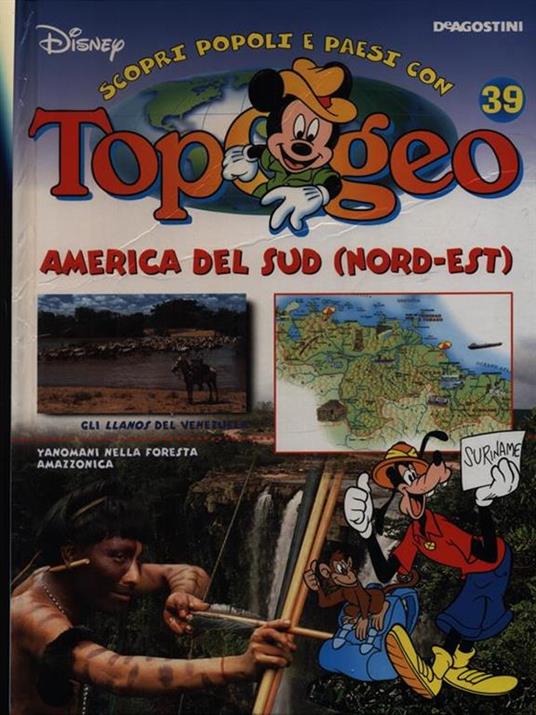 Topogeo 39 America del Sud (Nord-est) - copertina