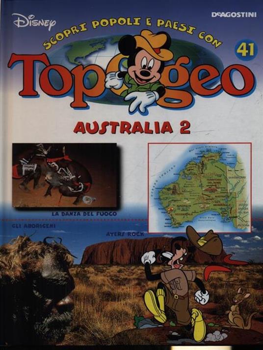 Topogeo 41 Australia 2 - copertina