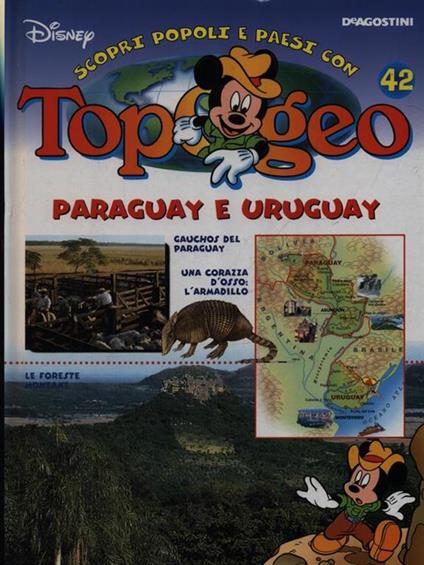 Topogeo 42 Paraguay e Uruguay - copertina