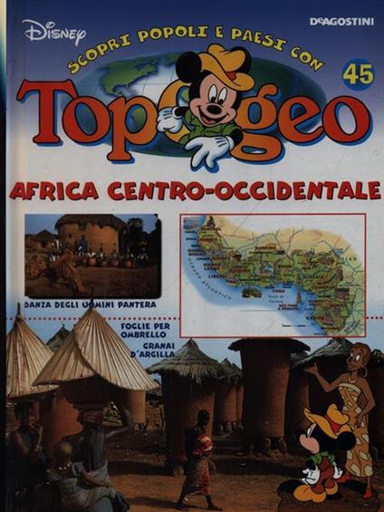 Topogeo 45 Africa centro-occidentale - copertina