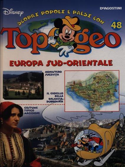 Topogeo 48 Europa sud-orientale - copertina