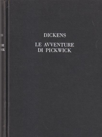 Le avventure di Pickwick - Charles Dickens - copertina