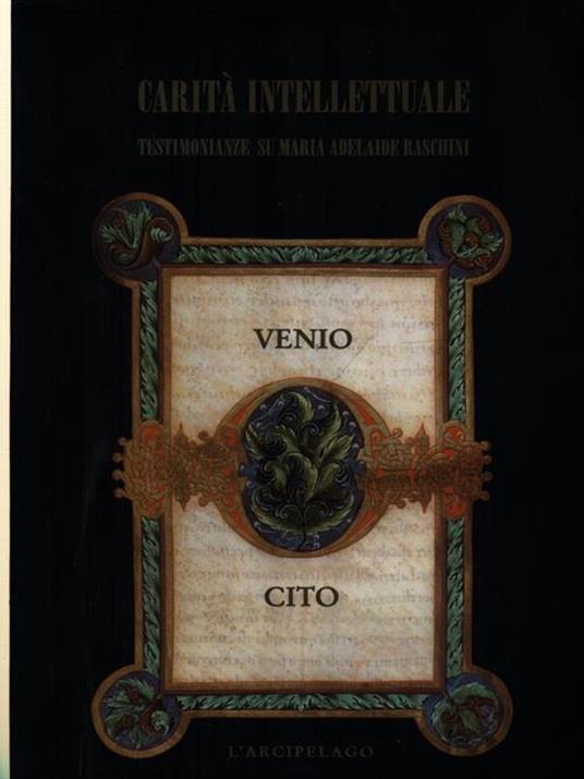 Carità intellettuale - Pier Paolo Ottonello - copertina