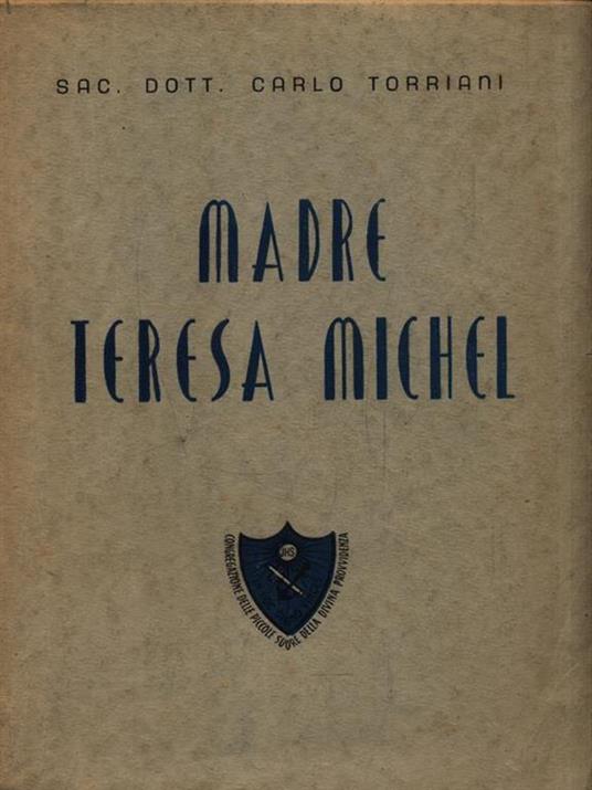   Madre Teresa Michel - Carlo Torriani - copertina