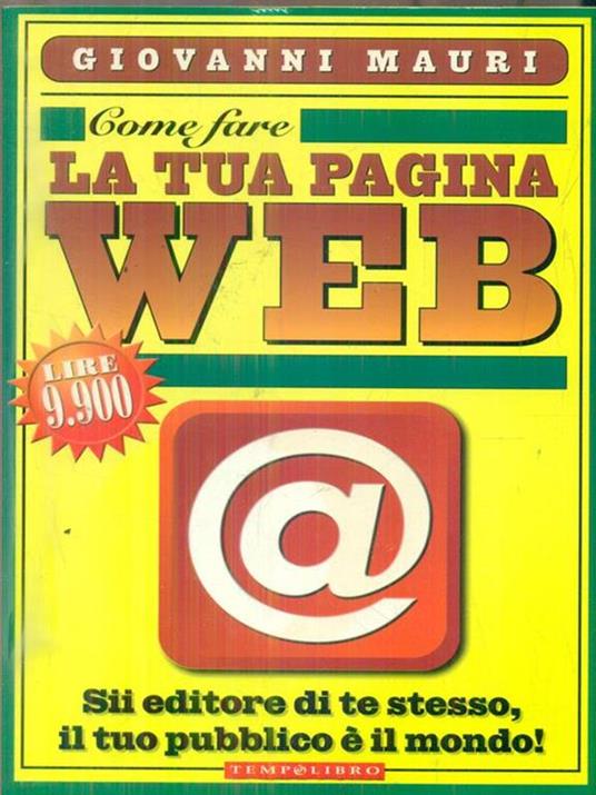 Come fare la tua pagina Web - Giovanni Mauri - copertina