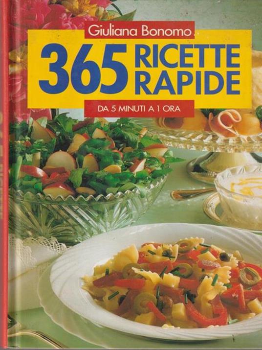   356 Ricette rapide - Giuliana Bonomo - copertina