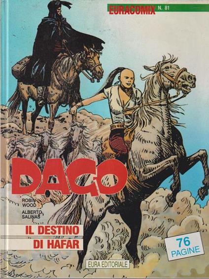   Dago n.81 Il destino di Hafar - Robin Wood - copertina