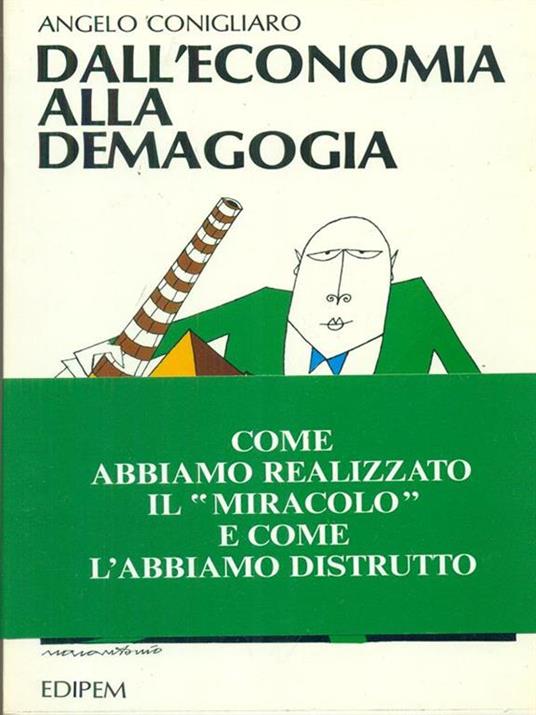   Dall'economia alla demagogia - Angelo Conigliaro - copertina