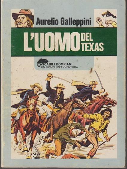 L' uomo del Texas - Aurelio Galleppini - copertina