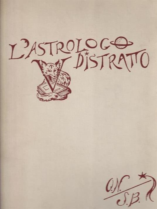 L' astrologo distratto - Orsola Nemi - copertina