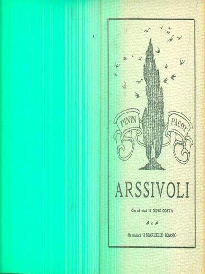   Arssivoli. Con dedica autore - Pinin Pacot - copertina