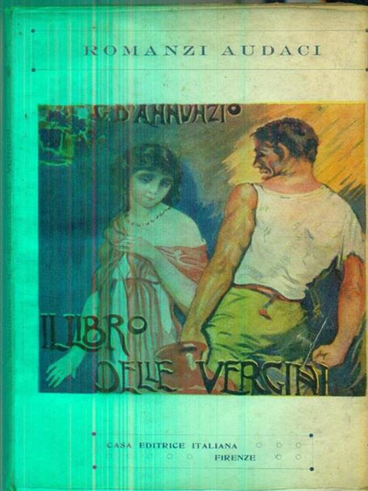 Il libro delle vergini - Gabriele D'Annunzio - copertina