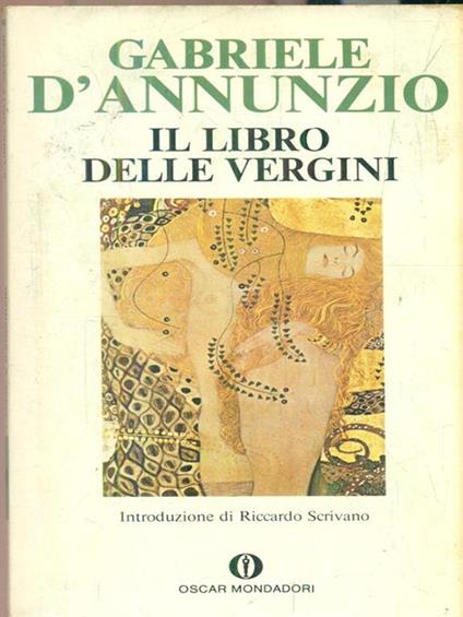 Il libro delle vergini - Gabriele D'Annunzio - copertina