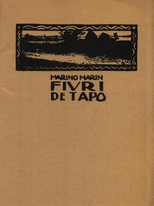   Fiuri de tapo - Marino Marin - copertina