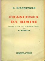   Francesca da Rimini . Tragedie en cinq actes traduite de l'italien