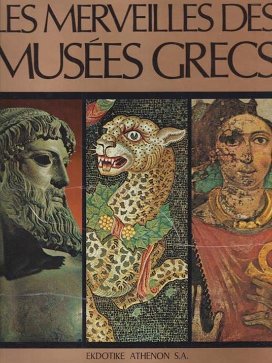 Les merveilles Musees Grecs - copertina