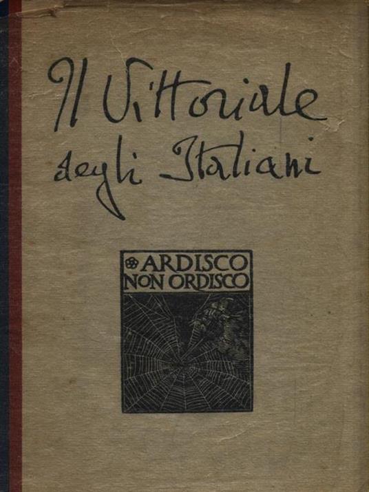 Il vittoriale degli italiani. Breve guida - Antonio Bruers - copertina