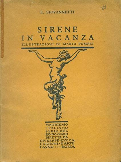   Sirene in vacanza - E. Giovannetti - copertina