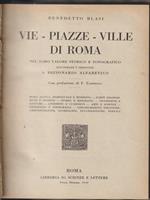   Vie piazze e ville di Roma